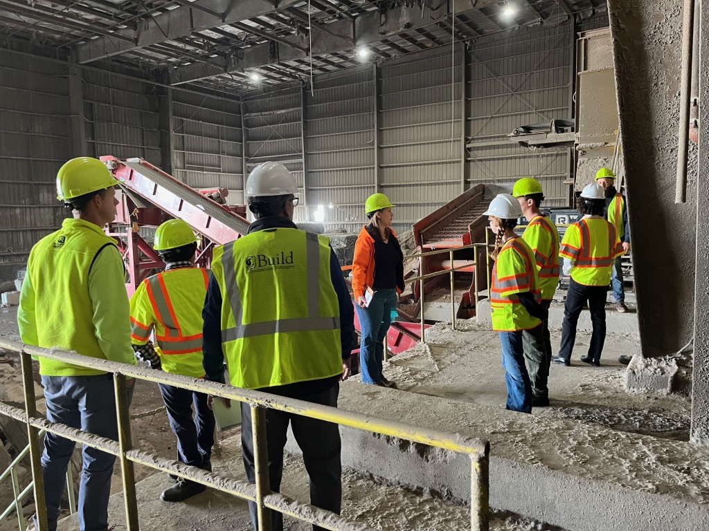 Students and Faculty tour Revolution Recovery